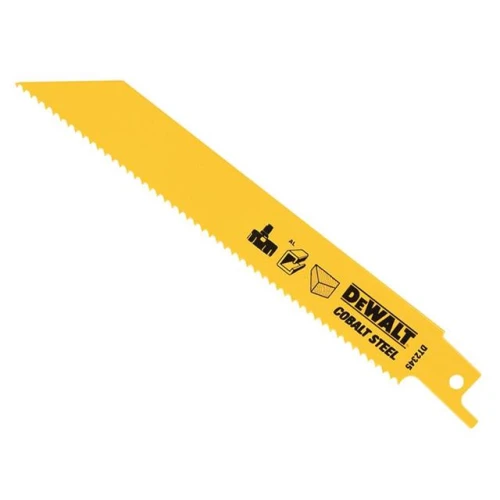 Dewalt Sabre Blade Cobalt Steel Cordless General Purpose 152mm Pack of 5