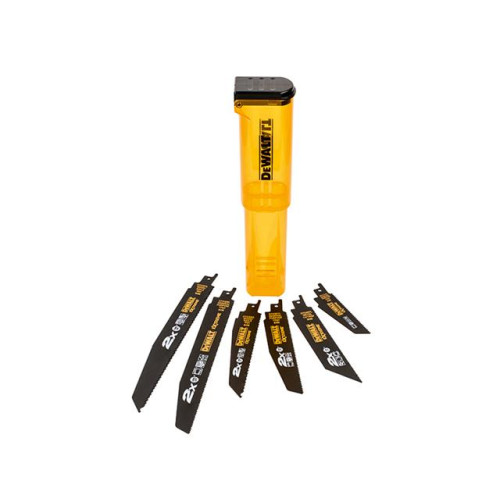 Dewalt DT2440L 2X Life Reciprocating Saw Blade Set 6 Piece