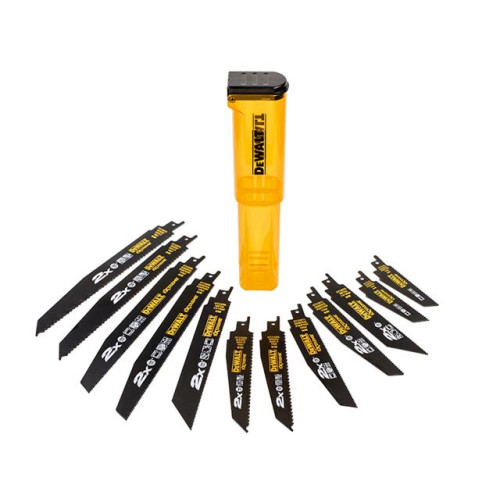 Dewalt DT2441L 2X Life Reciprocating Saw Blade Set 12 Piece