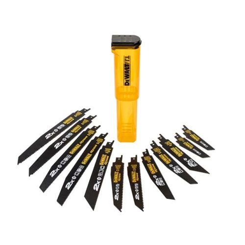 Dewalt DT2441L 2X Life Reciprocating Saw Blade Set 12 Piece
