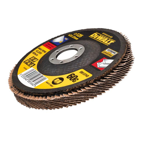 Dewalt DT30622 Extreme Metal Flap Disc 125 x 22.2mm x 80G