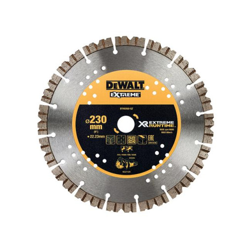 Dewalt Extreme Wet & Dry Use Diamond Blade 230 x 22.23mm