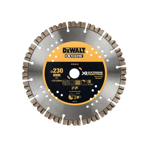 Dewalt Extreme Wet & Dry Use Diamond Blade 230 x 22.23mm