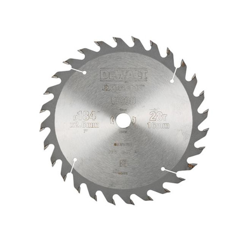 Dewalt Circular Saw Blade 184 x 16mm x 28T Series 40 General Purpose