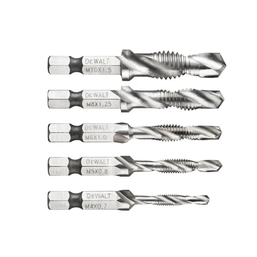 Dewalt DT50060 Impact Ready Drill Tap Set, 5 Piece