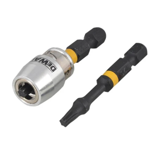 Dewalt Impact Torsion 2 x T20 50mm and Magnetic Screwlock Sleeve