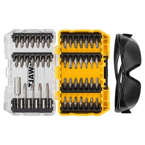 Dewalt DT70703 Screwdriving Set, 47 Piece + Safety Glasses