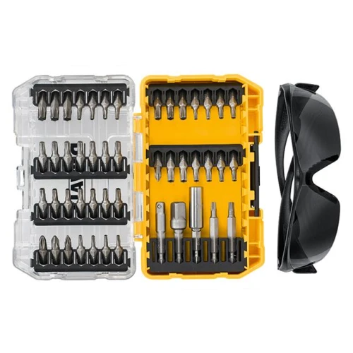 Dewalt DT70704 Screwdriving Set, 47 Piece + Safety Glasses