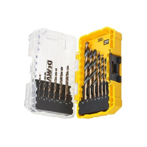 Dewalt DT70728 Black & Gold HSS Drill Set, 19 Piece