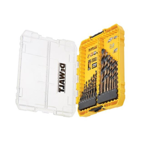 Dewalt DT70755 Black & Gold HSS Drill Set, 21 Piece