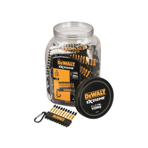 Dewalt DT7276QZ Pozi Bit Keyring 10 Piece (Jar of 50)
