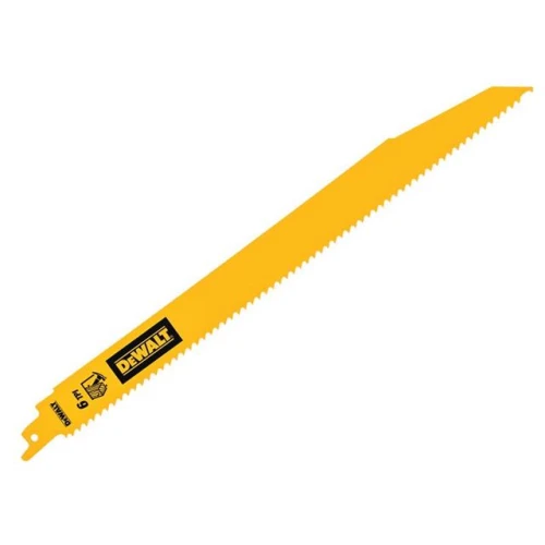 Dewalt Bi-Metal Wood Demolition Reciprocating Blade 304mm x 6 TPI (Pack 5)