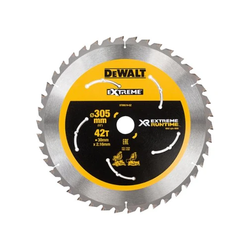 Dewalt FlexVolt XR Mitre Saw Blade 305 x 30mm x 42T