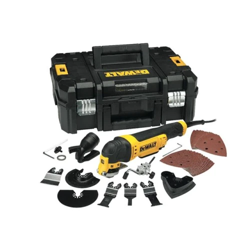 Dewalt DWE315KT Multi-Tool Quick Change Kit & TSTAK 300 Watt 240 Volt
