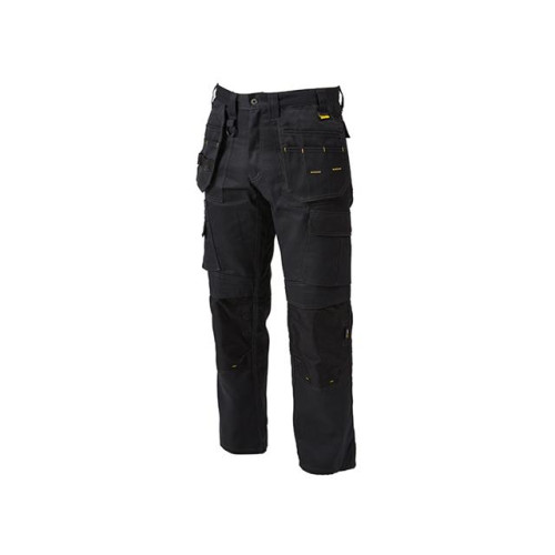 Dewalt Pro Tradesman Black Trousers Waist 30in Leg 33in