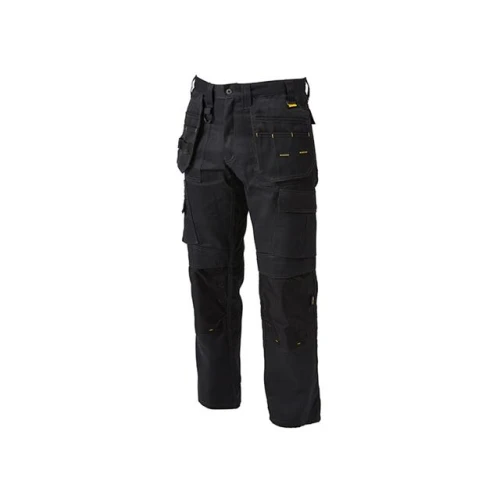 Dewalt Pro Tradesman Black Trousers Waist 30in Leg 33in