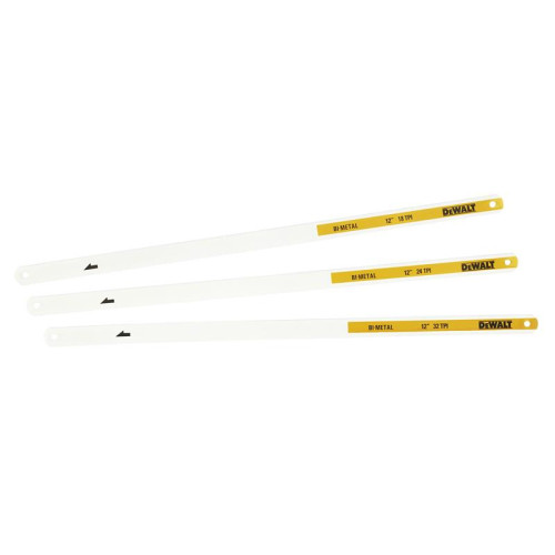 Dewalt Mixed Hacksaw Blade Pack, 3 Piece