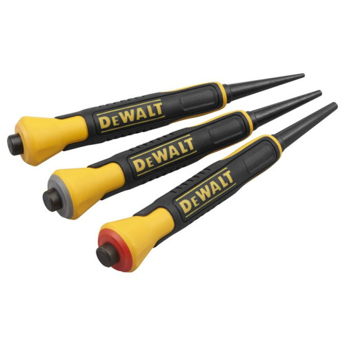 Dewalt Bi-Material Nail Punch Set, 3 Piece