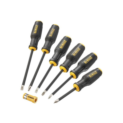 Dewalt Full Fit Screwdriver Set, 6 Piece