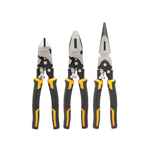 Dewalt Compound Action Pliers Set, 3 Piece