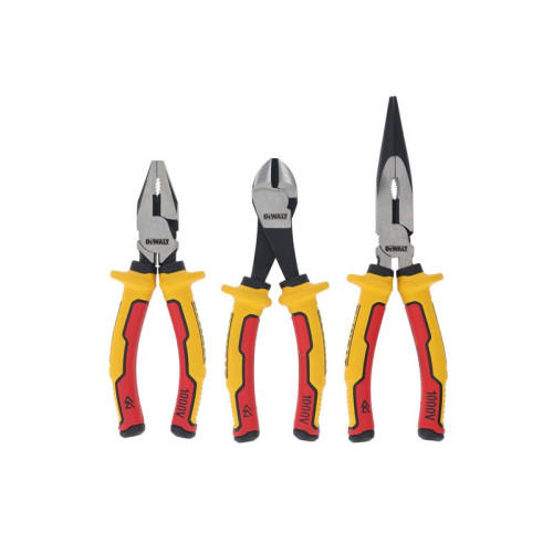 Dewalt VDE Plier Set, 3 Piece