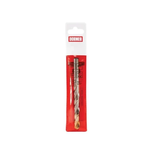 Dormer A002 HSS-TiN Coated Jobber Drill 10.00mm Pouch of 1 OL:133mm WL:87mm