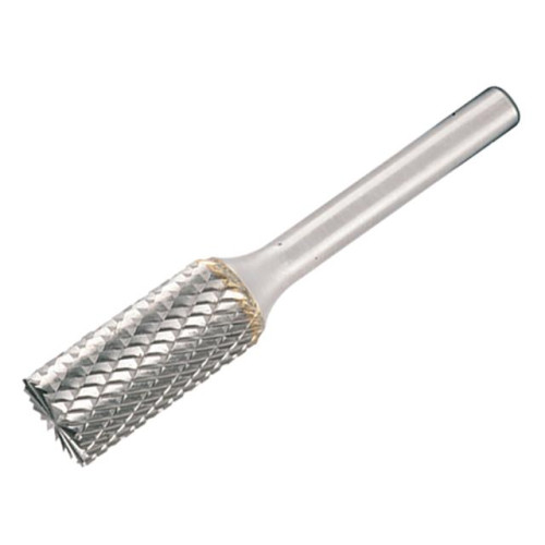 Dormer Solid Carbide Bright Rotary Burr - Cylinder With Endcut 8mm x 6mm