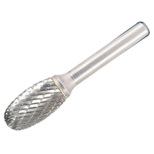 Dormer Solid Carbide Rotary Bright Burr Oval 8mm x 6mm