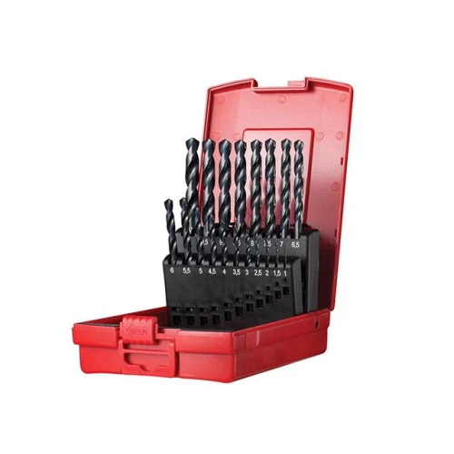 Dormer A190 No.201 Metric HSS Drill Set of 19 1.0-10.0 x 0.5mm