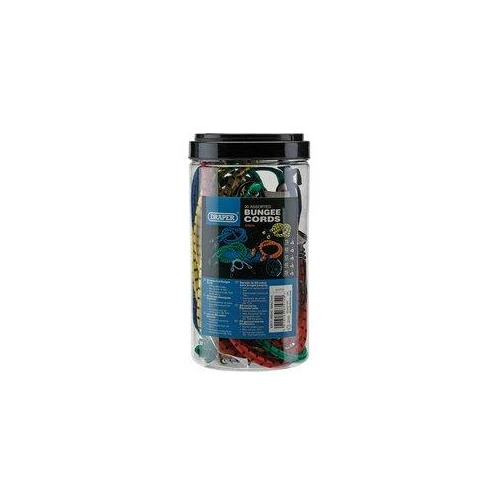 Draper Assorted Bungee (Pack 20)