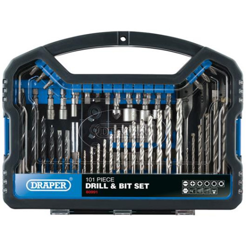 Draper Drill Bit & Accessory Kit 101 Piece