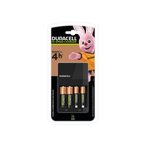 Duracell Hi-Speed Battery Charger with Batteries