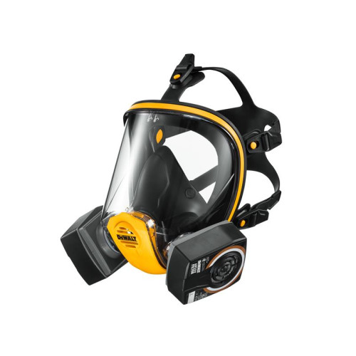 Dewalt A2P3 Full Face Mask Respirator - Medium