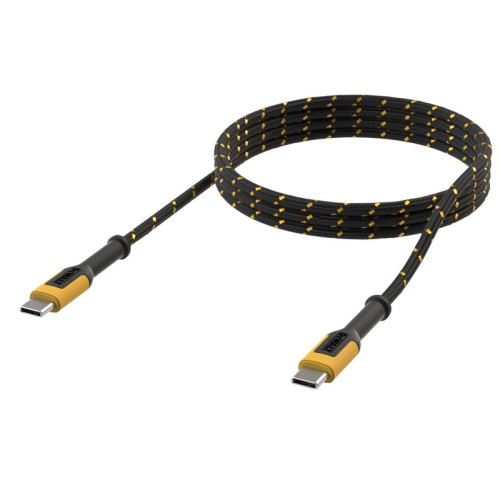 Dewalt USB C to USB C Reinforced Charging Cable 1.2m (4ft)