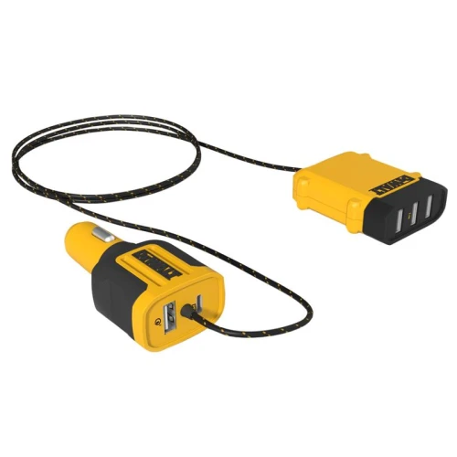 Dewalt 5-Port Front and Back Seat USB Charger