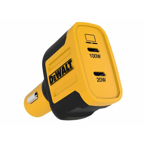 Dewalt 2-Port PPS PD Car Charger 120W