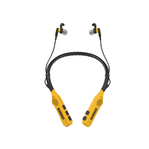 Dewalt Jobsite Pro Max Neckband Earphones with Built-in Speakers