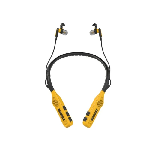 Dewalt Jobsite Pro Max Neckband Earphones with Built-in Speakers