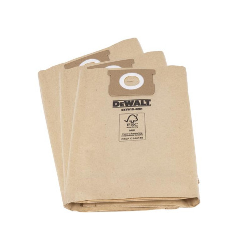 Dewalt DXVA19-4201 Dust Bag (Pack 3)