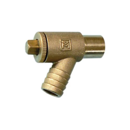 1/2 Drain off Cock Plain Pack of 2