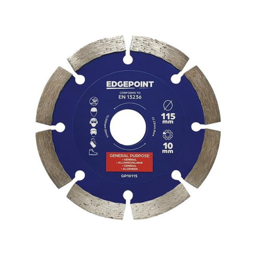EdgePoint GP10115 General-Purpose Diamond Blade 115mm
