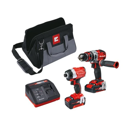 Einhell Power-X-Change Brushless Drill & Driver Twin Pack 18 Volt 2 x 4.0Ah Li-Ion