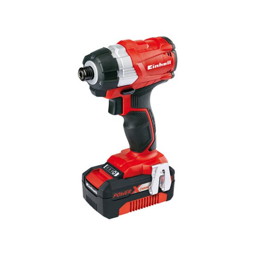 Einhell TE-CI 18 LI Power X-Change Brushless Impact Driver 18 Volt 1 x 4.0Ah Li-Ion