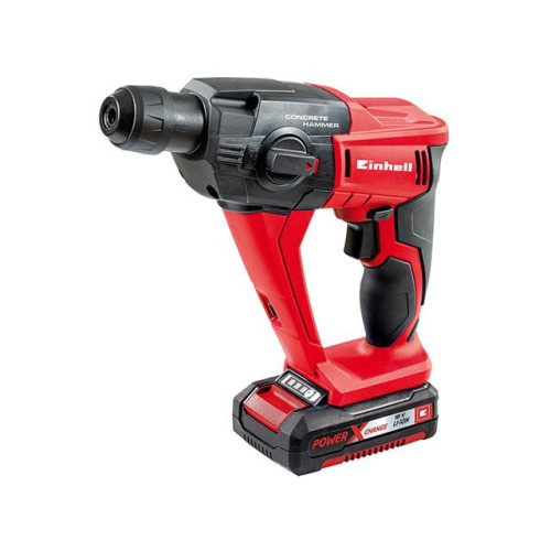Einhell TE-HD 18 Li Cordless Rotary Hammer Kit 18 Volt 1 x 1.5Ah Li-Ion