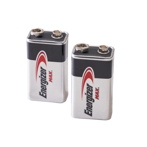 Energizer Max&Acirc;&reg; 9V Batteries (Pack 2)