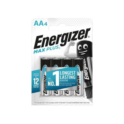 Energizer MAX PLUS⢠AA Alkaline Batteries (Pack 4)