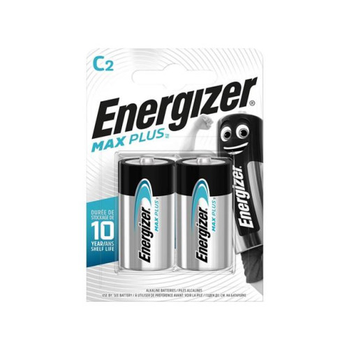 Energizer MAX PLUSâ„¢ C Alkaline Batteries (Pack 2) 