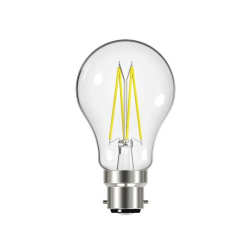 Energizer LED BC (B22) GLS Filament Non-Dimmable Bulb, Warm White 470 lm 4W 