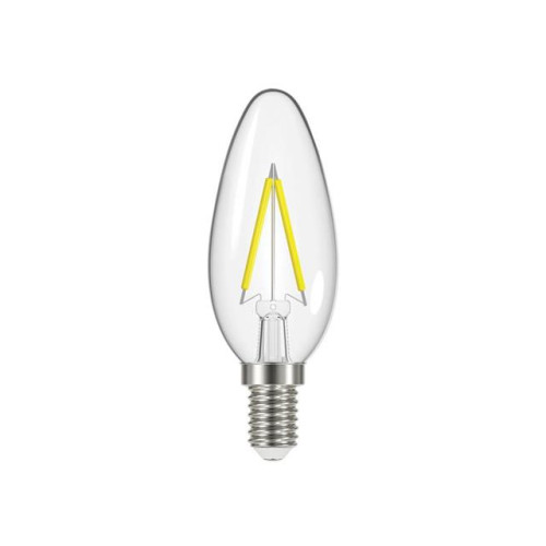 Energizer LED SES (E14) Candle Filament Non-Dimmable Bulb, Warm White 470 lm 4W 