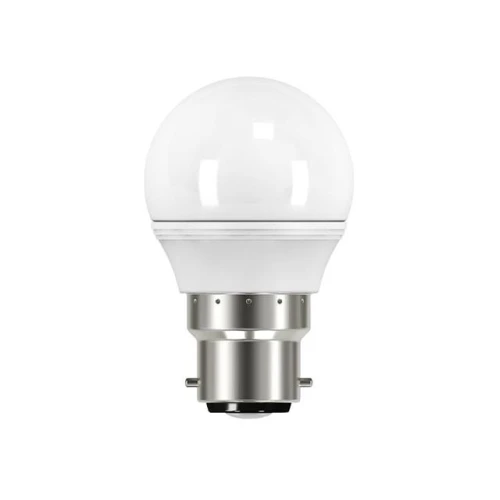 Energizer LED BC (B22) Opal Golf Non-Dimmable Bulb, Warm White 470 lm 5.2W 